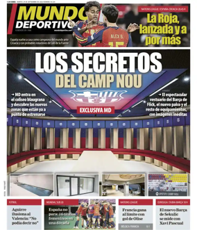 Cover of Mundo Deportivo (Barcelona)