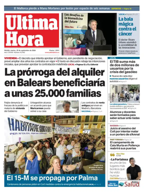 Cover of Ultima Hora