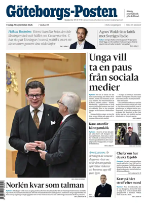 Cover of Goteborgs-Posten
