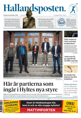 Cover of Hallandsposten