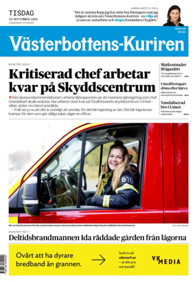 Cover of Vasterbottens-Kuriren