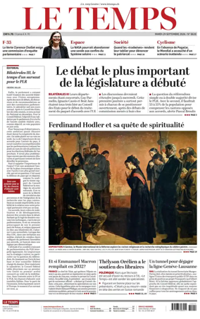 Cover of Le Temps