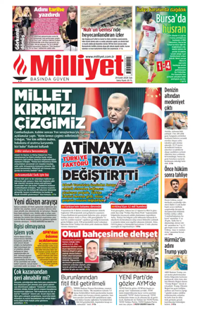Cover of Milliyet