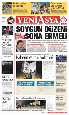 Cover of Yeni Asya