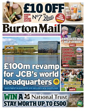 Cover of Burton Mail