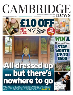 Cover of Cambridge News