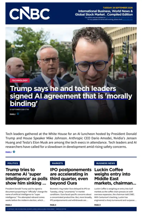 Cover of CNBC