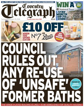 Cover of Coventry Telegraph