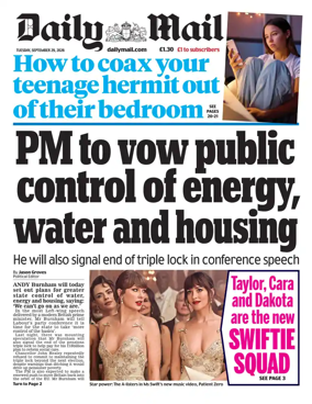 Cover of Daily Mail