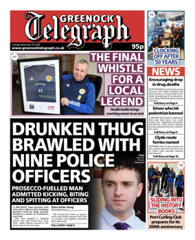Cover of Greenock Telegraph