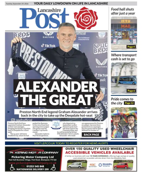 Cover of Lancashire Evening Post