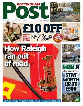 Cover of Nottingham Post