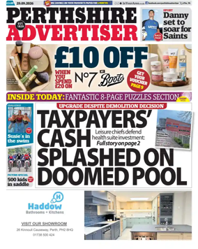 Cover of Perthshire Advertiser