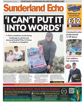 Cover of Sunderland Echo