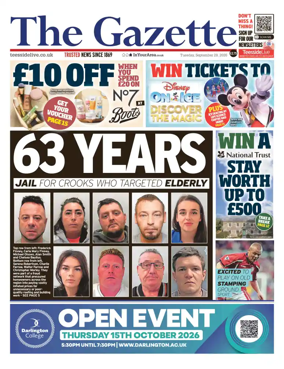 Cover of Teesside Evening Gazette