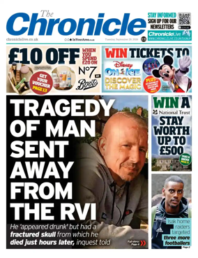 Cover of The Chronicle (South Tyneside and Durham)