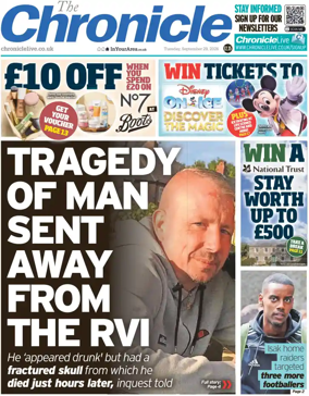 Cover of The Chronicle (UK)