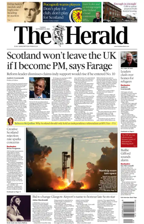 Cover of The Herald (Scotland)