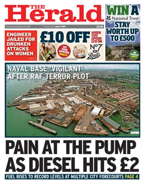 Cover of The Plymouth Herald