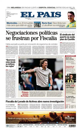 Cover of El Pais (Uruguay)