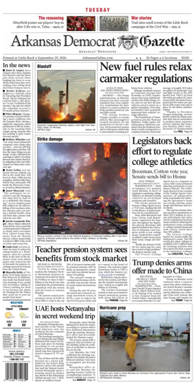 Cover of Arkansas Democrat-Gazette