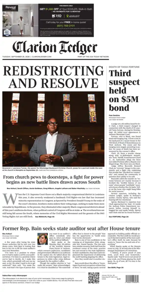 Cover of Clarion Ledger