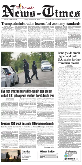 Cover of El Dorado News-Times (VCID - Camden News)