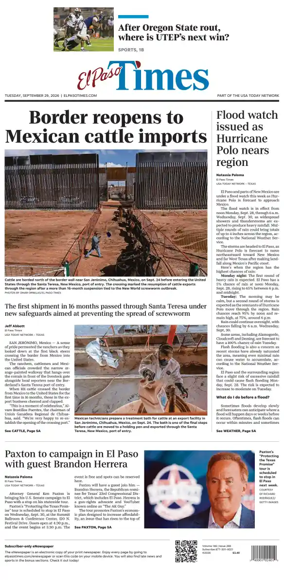 Cover of El Paso Times