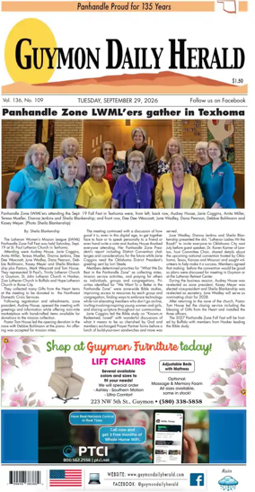 Cover of Guymon Daily Herald