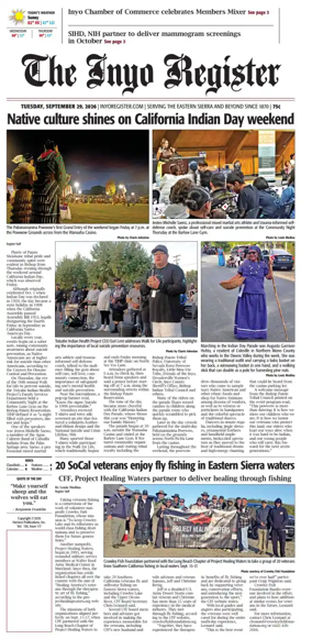 Cover of Inyo Register