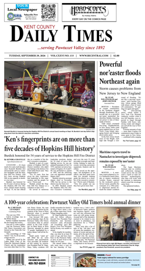 Cover of Kent County Daily Times