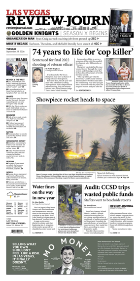 Cover of Las Vegas Review-Journal