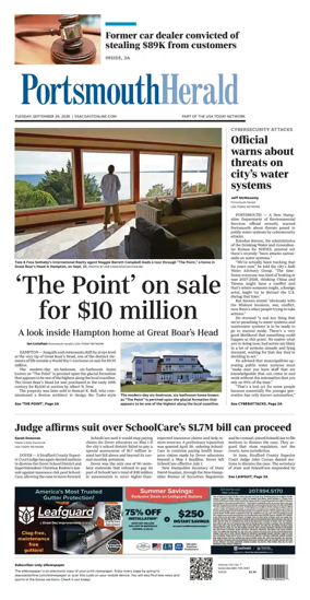 Cover of Portsmouth Herald