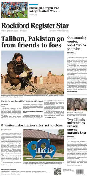 Cover of Rockford Register Star