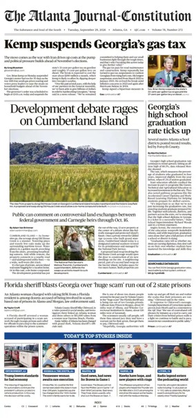 Cover of The Atlanta Journal-Constitution