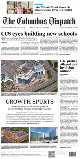 Cover of The Columbus Dispatch