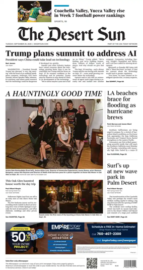 Cover of The Desert Sun