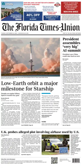 Cover of The Florida Times-Union