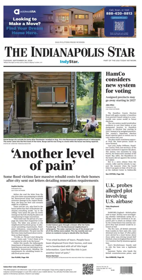 Cover of The Indianapolis Star