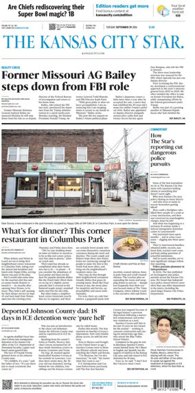 Cover of The Kansas City Star