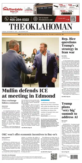 Cover of The Oklahoman