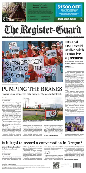 Cover of The Register-Guard