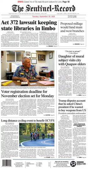 Cover of The Sentinel-Record