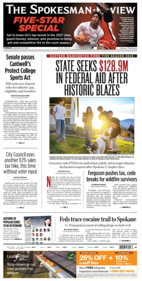 Cover of The Spokesman-Review (Spokane)