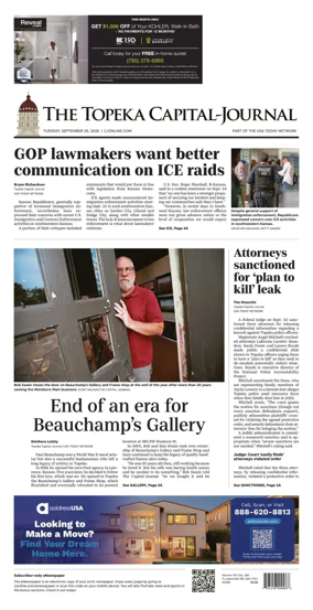 Cover of The Topeka Capital-Journal