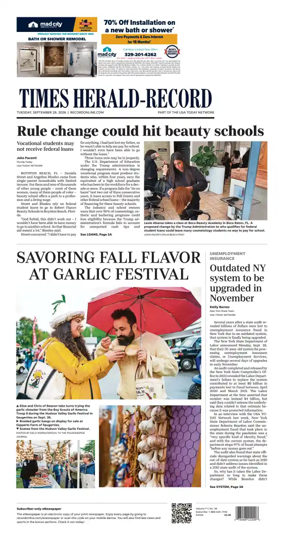 Cover of Times Herald-Record