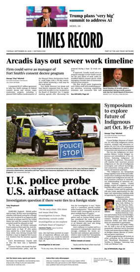 Cover of Times Record (Ft. Smith Southwest)