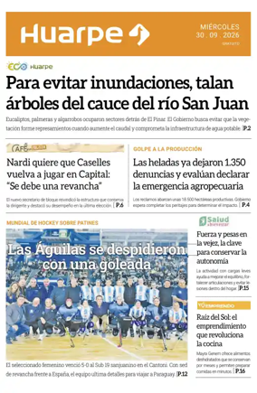 Cover of Diario Huarpe