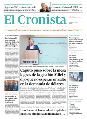 Cover of El Cronista