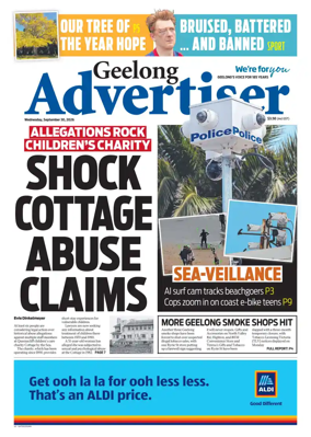 Cover of Geelong Advertiser